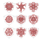 High-Throughput Generation of 3D Graphene Metamaterials and Property Quantification Using Machine Learning